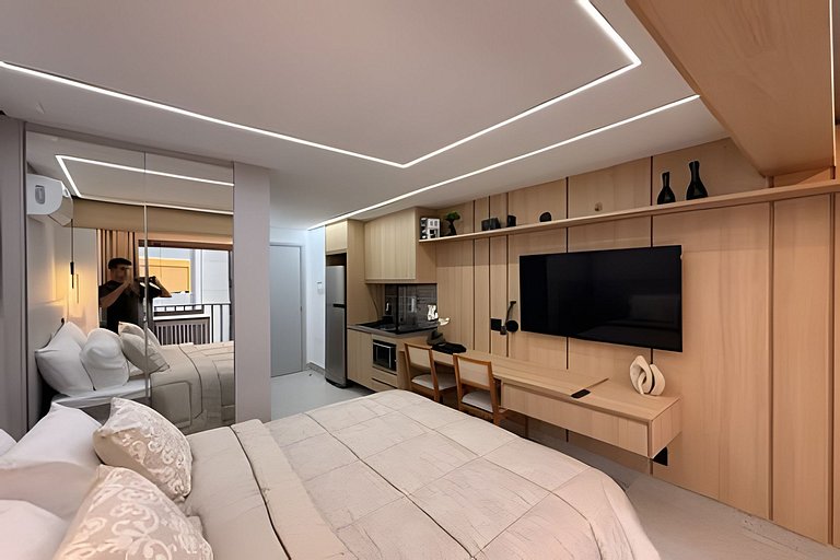 Luxuoso Studio ao Lado Do Metro Vila Madalena
