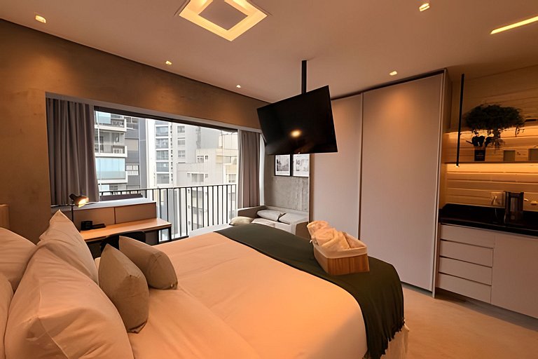 Studio a Poucos Passos da Estação Vila Madalena!